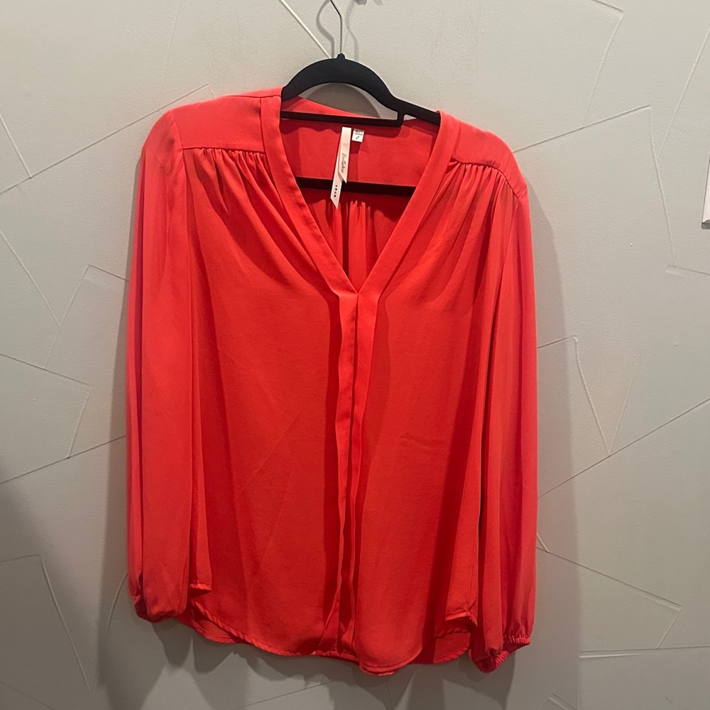 Belldini Vibrant Red Women's Blouse